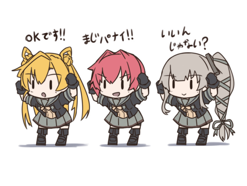 yura, abukuma, kinu, abukuma kai ni, and yura kai ni (kantai collection) drawn by takiyama_(maze-724)
