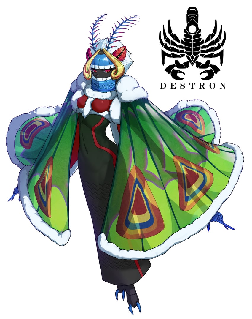 dokugarla (kamen rider and 1 more) drawn by eidenjyou1997