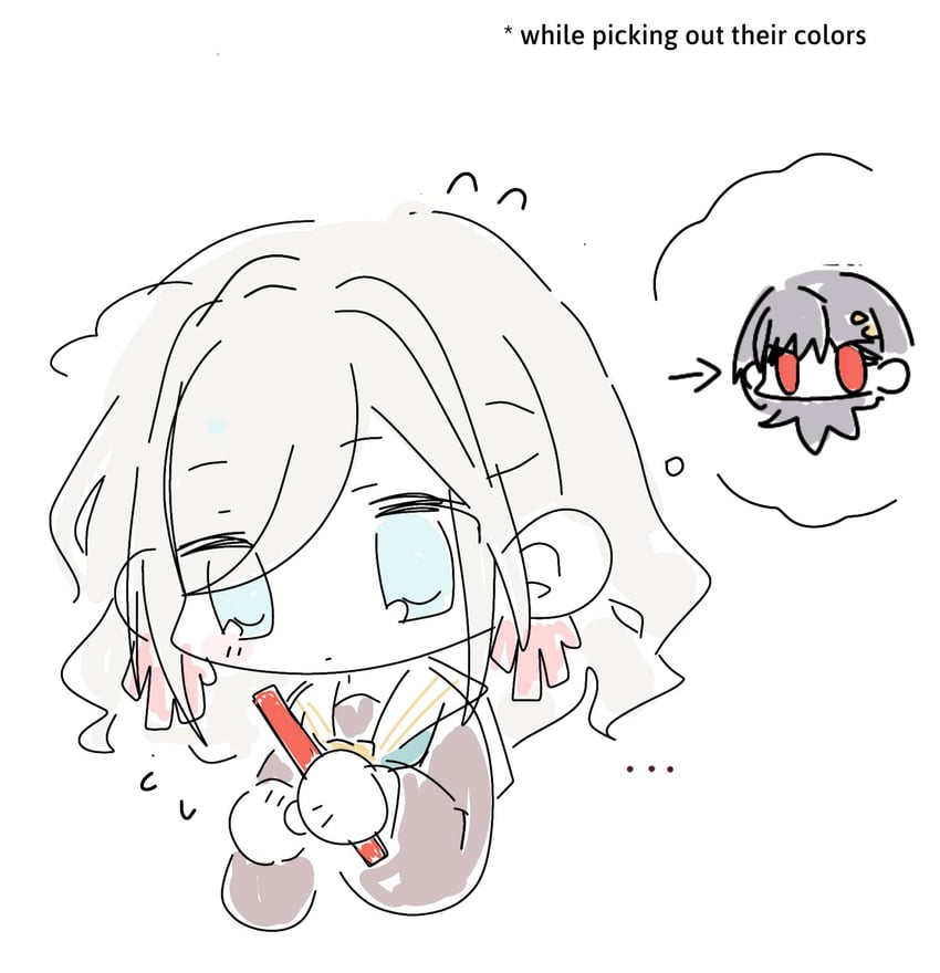 ceras yanagida lilienfeld and katsuragi izumi (love live! and 1 more) drawn by col_person