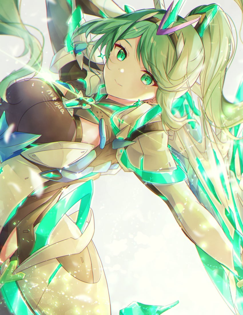 pneuma (xenoblade chronicles and 1 more) drawn by ui_frara