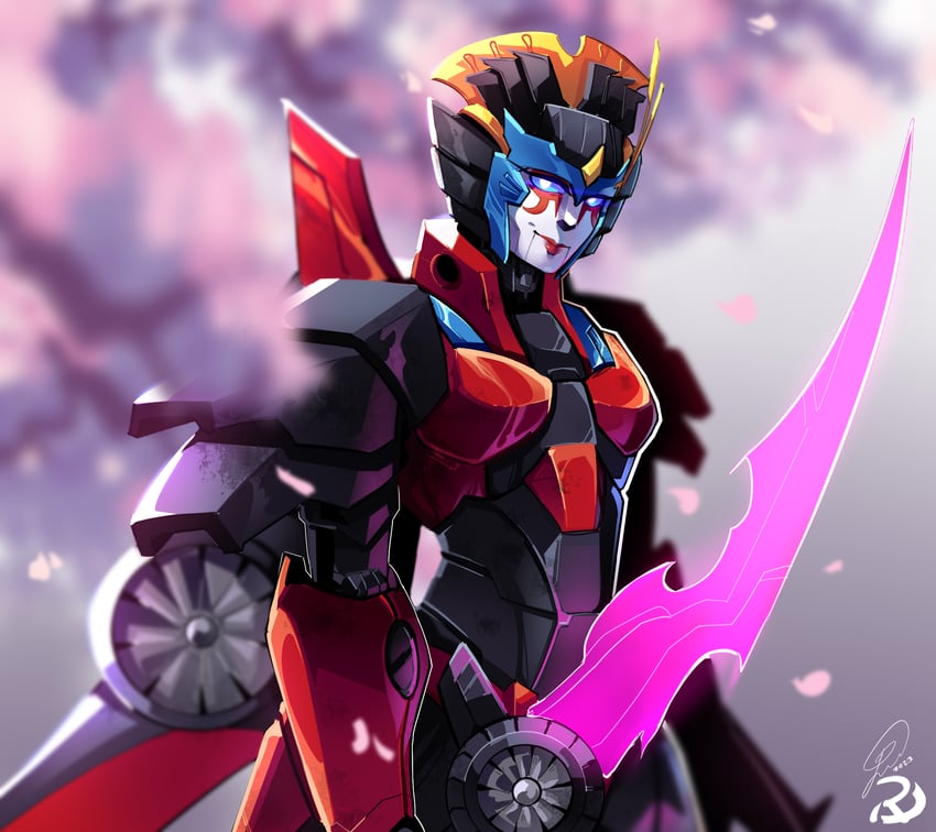 windblade (transformers and 1 more) drawn by ryuudraws