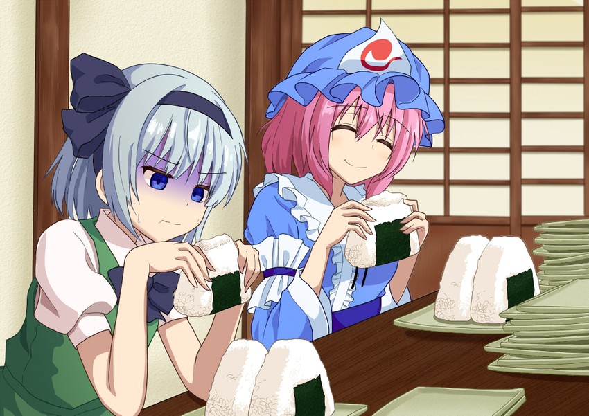 konpaku youmu and saigyouji yuyuko (touhou) drawn by sugiyama_ichirou