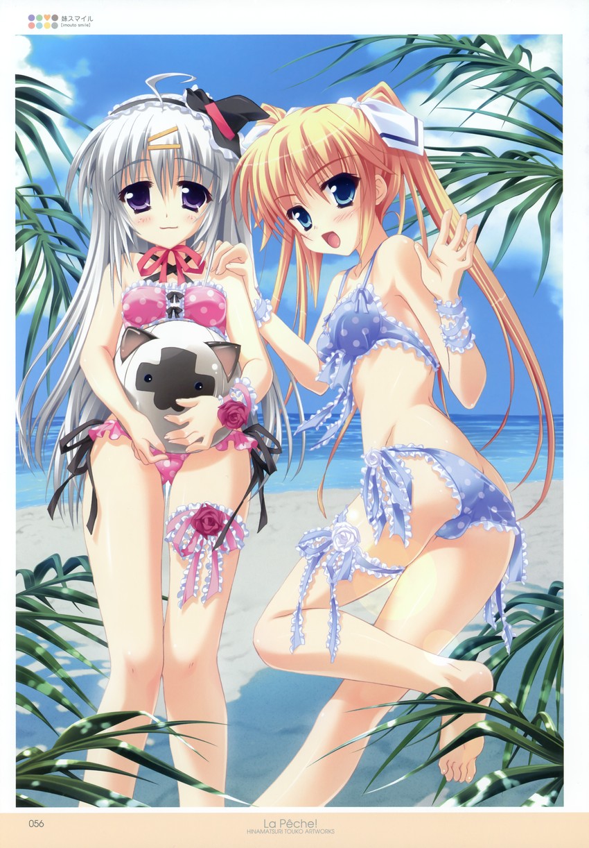 nonaka shiki and tsukino koyomi (imouto smile) drawn by hinamatsuri_touko