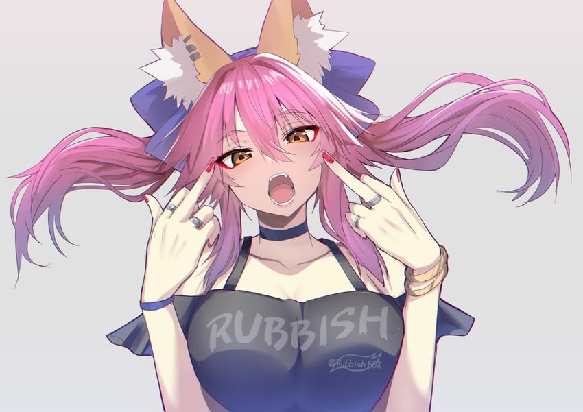 tamamo and tamamo no mae (fate and 1 more) drawn by wisespeak