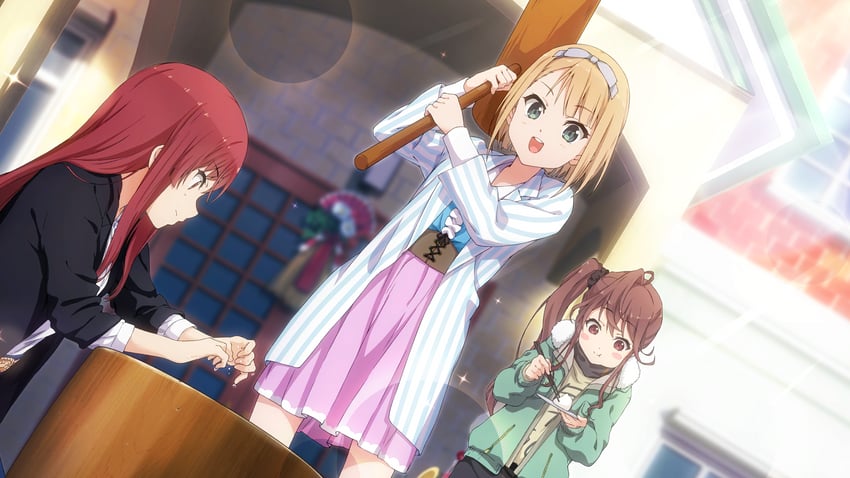 saito nicole, sato reika, and toda jun (22/7 and 1 more)