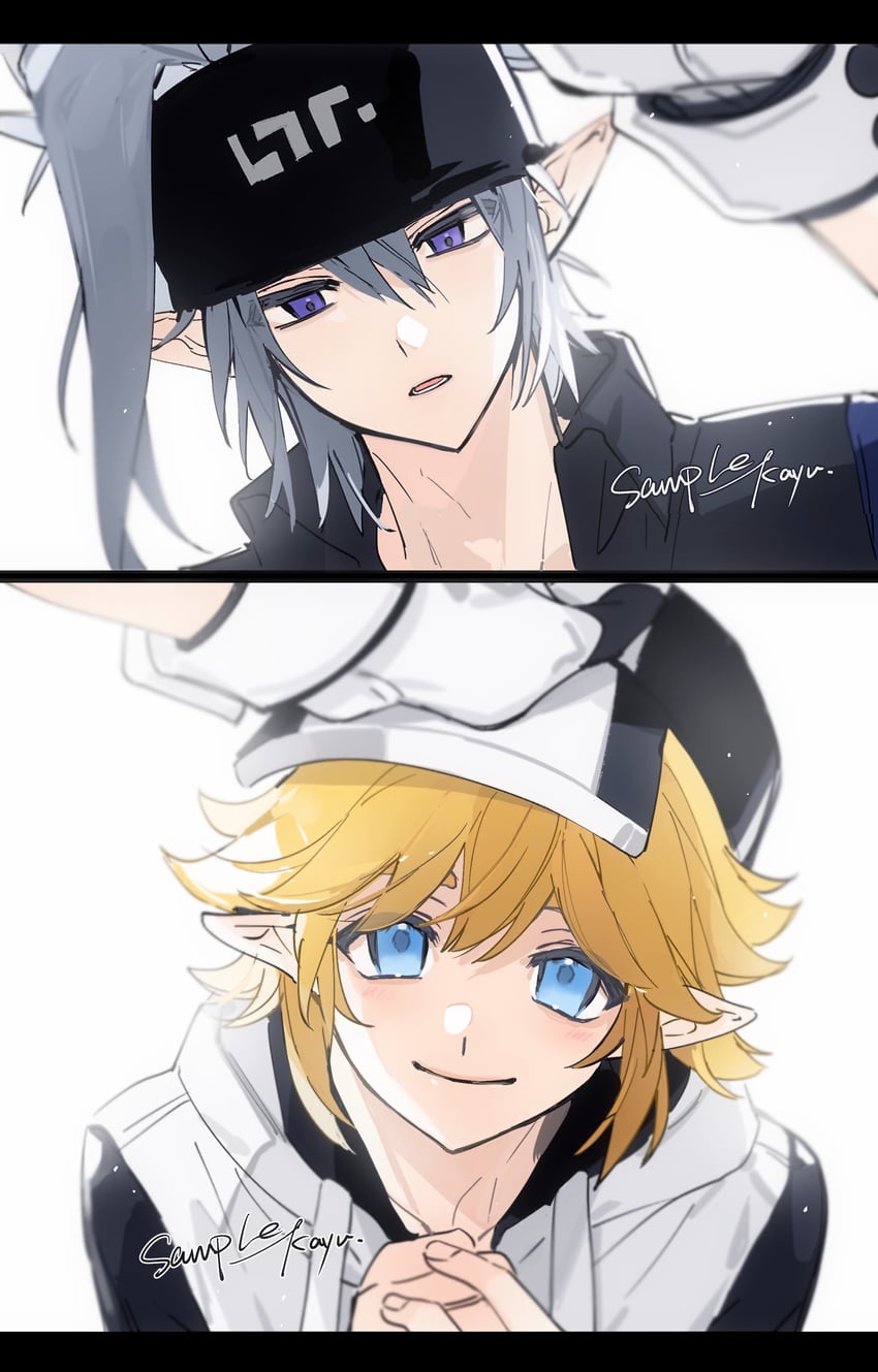 king and grey (aotu world) drawn by kayu_(yukagoin)