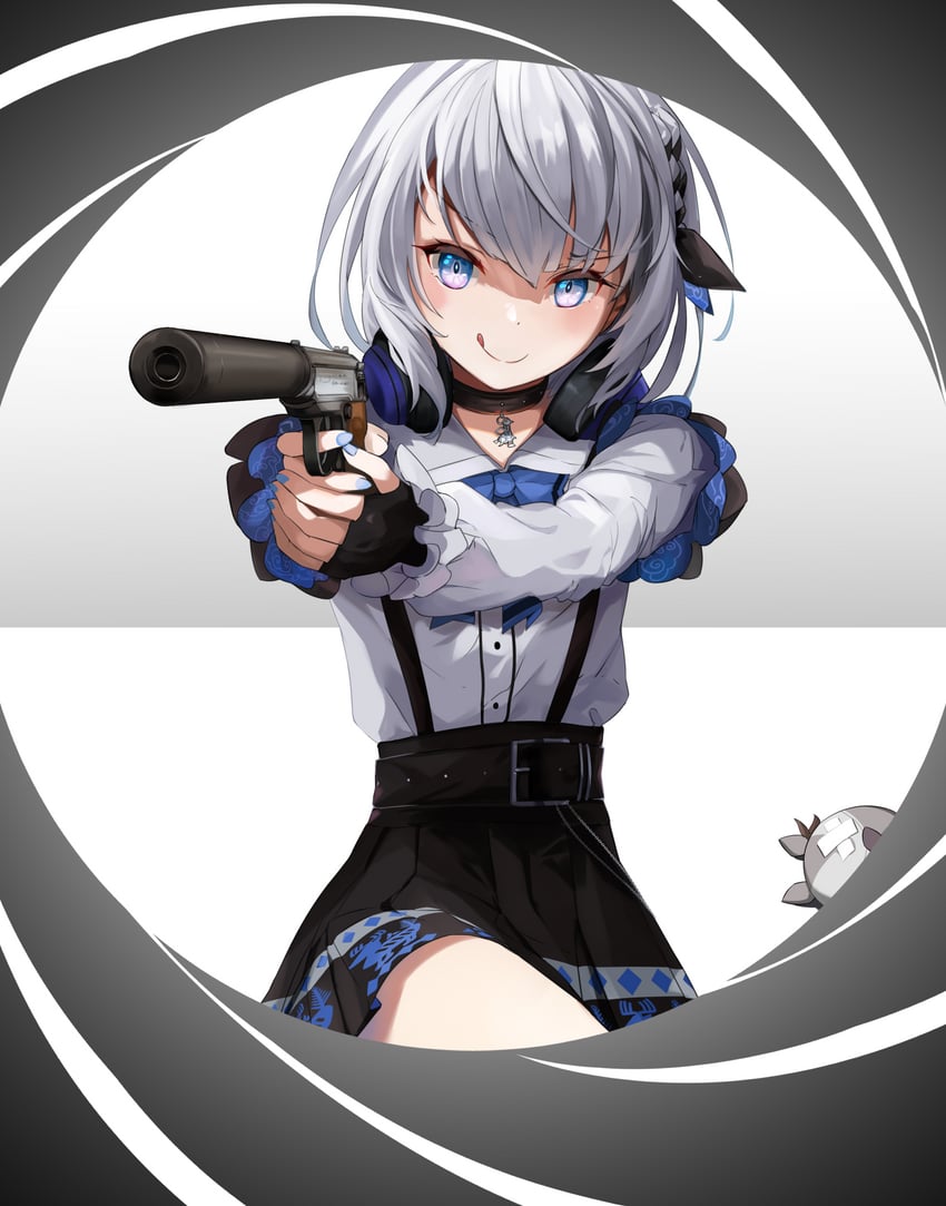 vestia zeta and bazo (hololive and 2 more) drawn by sora_no_tori