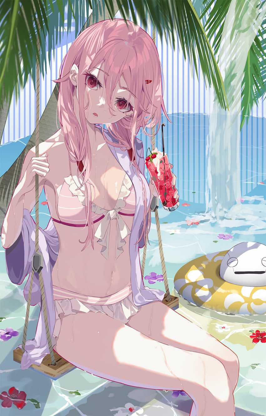 yuzuriha inori and fyu-neru (guilty crown) drawn by a-tora