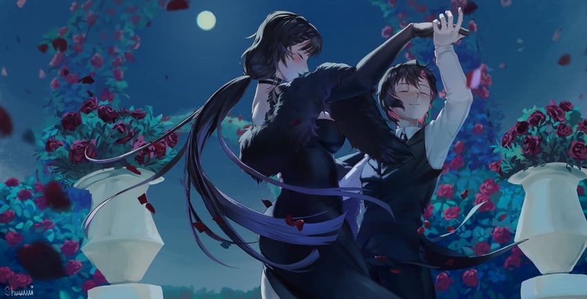 duchess hephelia and nguyen truong son (original) drawn by shuuwi