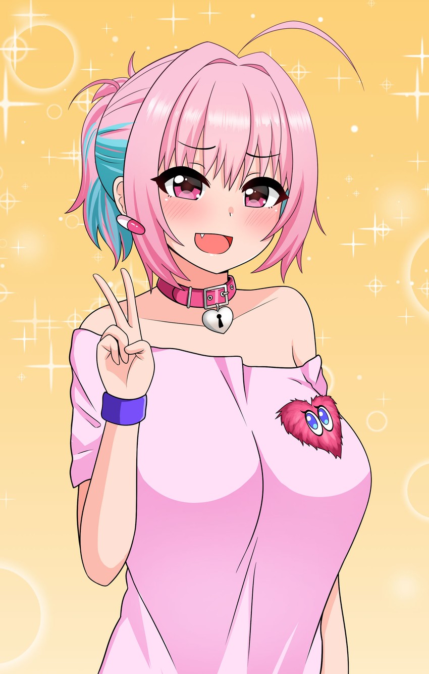 yumemi riamu (idolmaster and 1 more) drawn by the_only_shoe