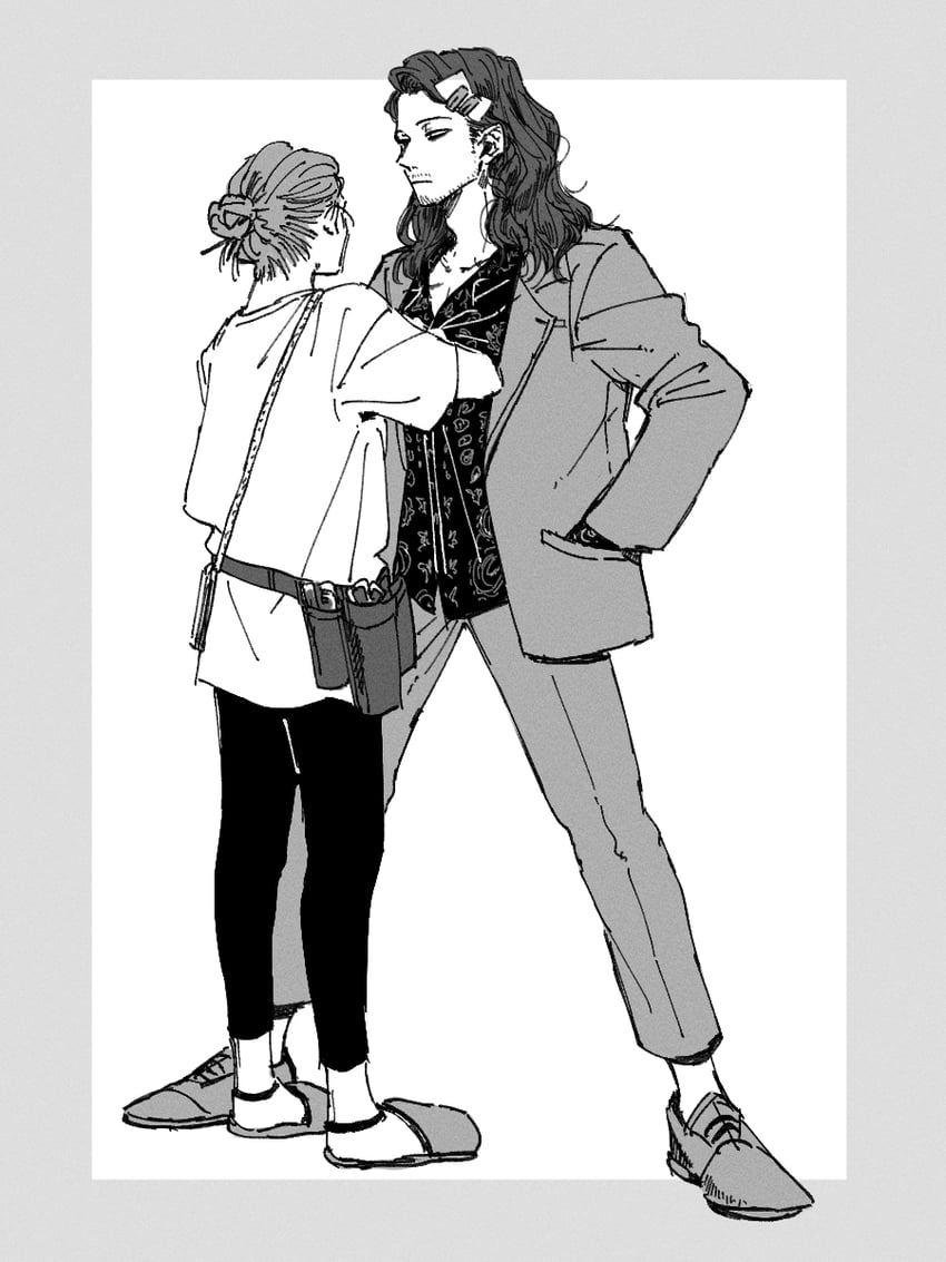 aizawa shota and present mic (boku no hero academia) drawn by rnuyvm