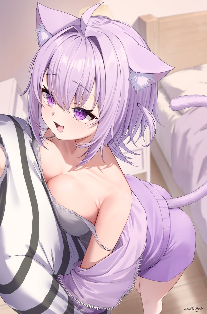 nekomata okayu (hololive) drawn by ai_(u_e_o_o)