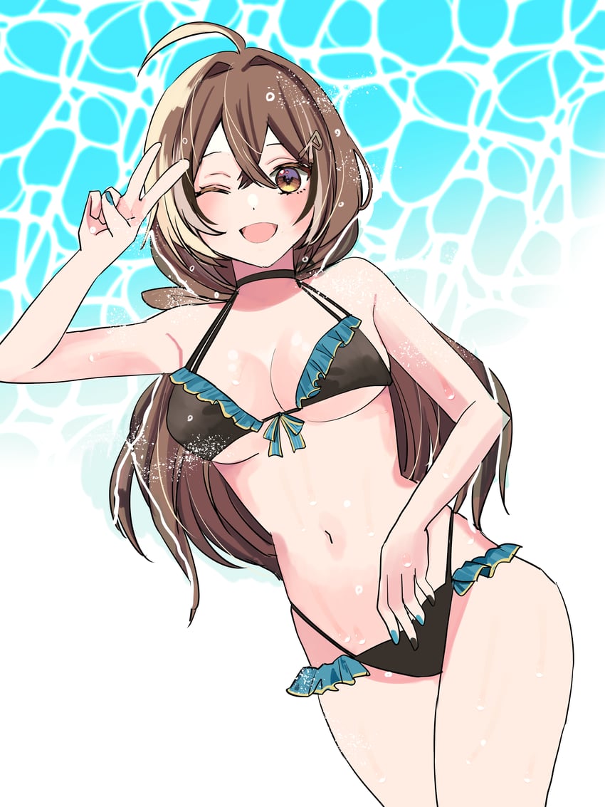 nanashi mumei (hololive and 1 more) drawn by atto_silia