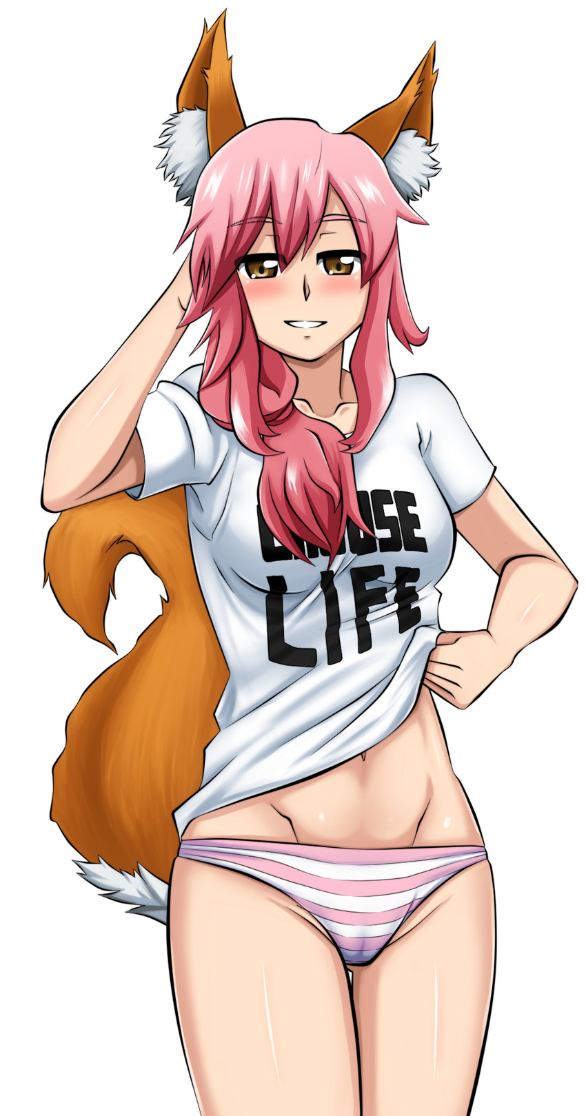 tamamo and tamamo no mae (fate and 1 more) drawn by asortofcolorfag and drawfag