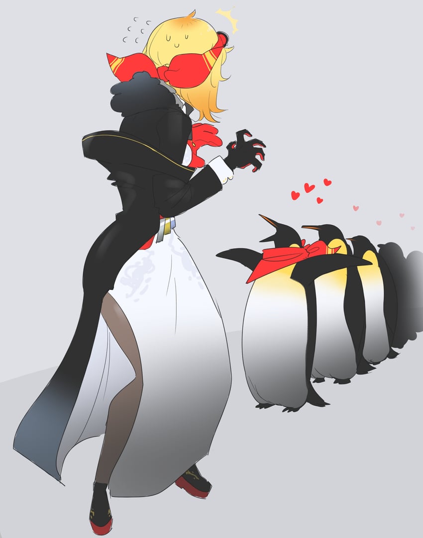 kaela kovalskia (hololive and 1 more) drawn by weepfish