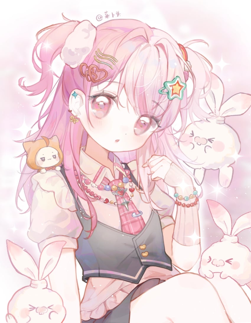 momo, rosie sweetheart, and blushbunny (nikki and 1 more) drawn by baonu_de_zhanshen_caibutou