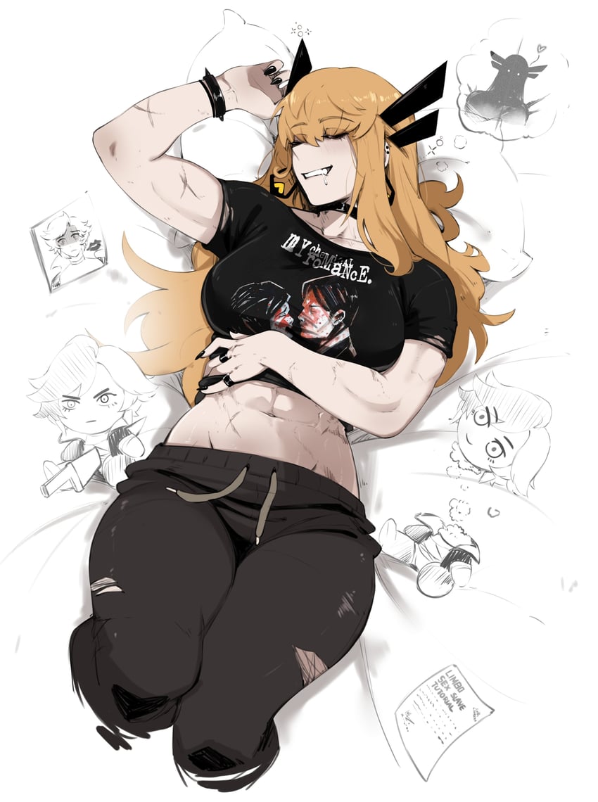 magik and luna snow (marvel and 3 more) drawn by masoq