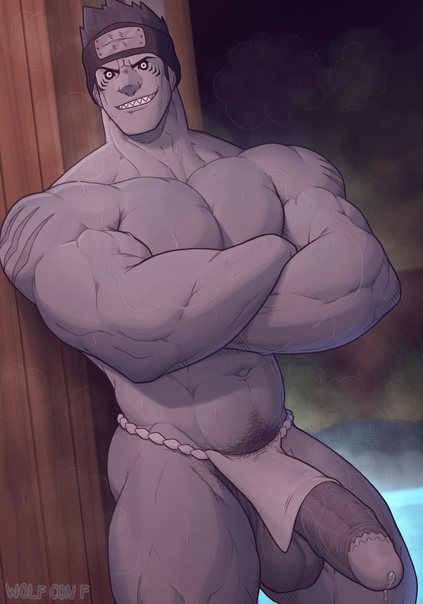 hoshigaki kisame (naruto and 1 more) drawn by f_con