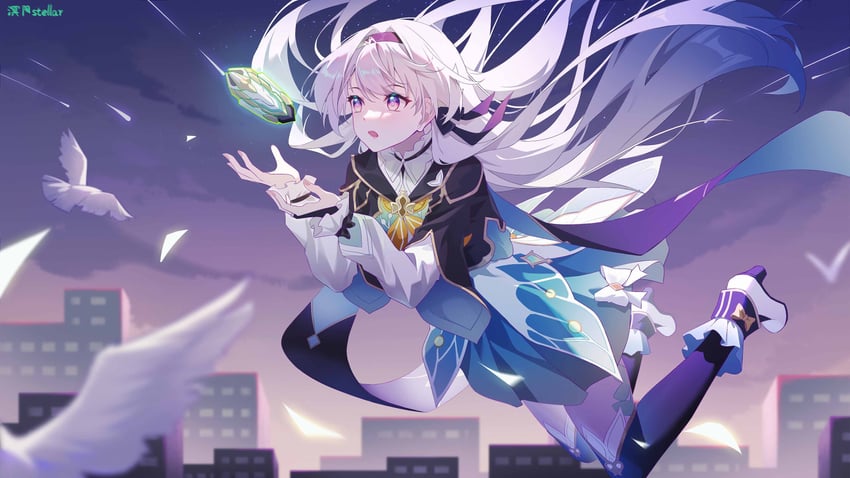 firefly (honkai and 1 more) drawn by mingyang_stellar
