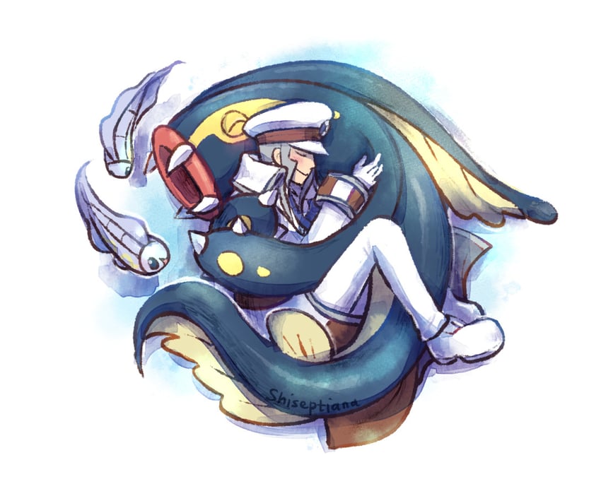 emmet, eelektross, and tynamo (pokemon and 1 more) drawn by shiseptiana