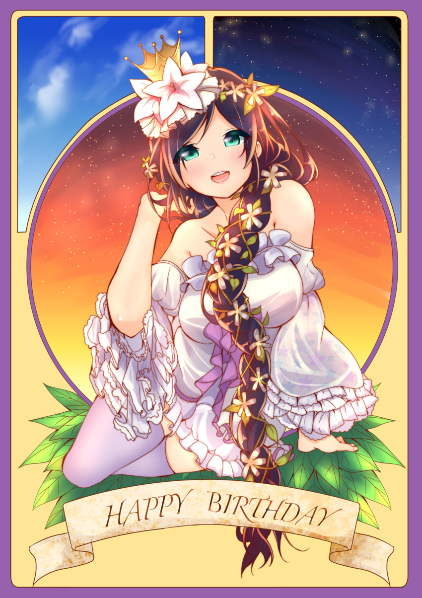 tojo nozomi (love live! and 2 more) drawn by big_bridge