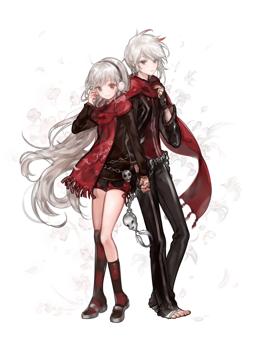female mage and male mage (original and 1 more) drawn by 96dgd