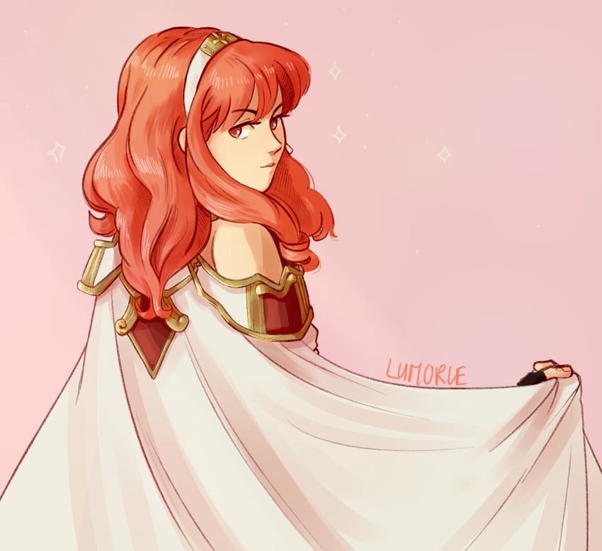 celica (fire emblem and 1 more) drawn by lumorie