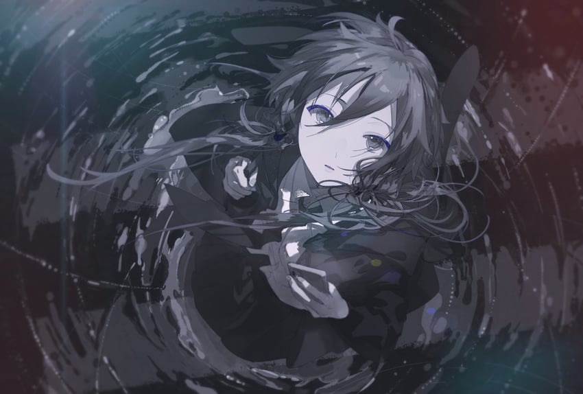yuzuki yukari (vocaloid and 2 more) drawn by genzaw