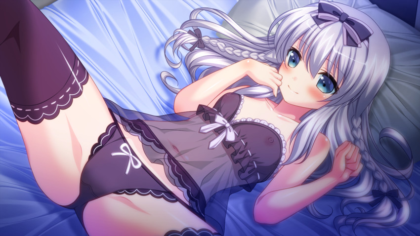 Lingerie sensual cute anime