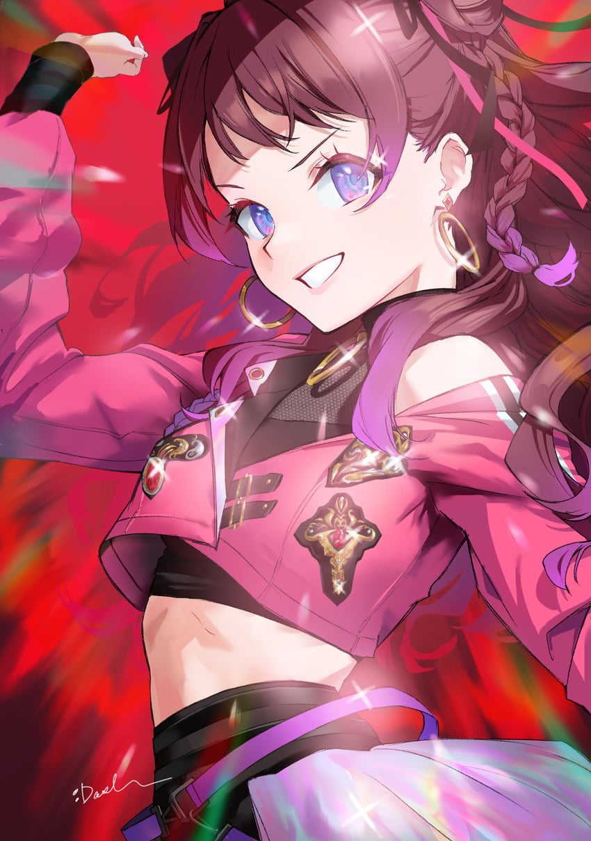 hanami saki (idolmaster and 1 more) drawn by esc1_2d
