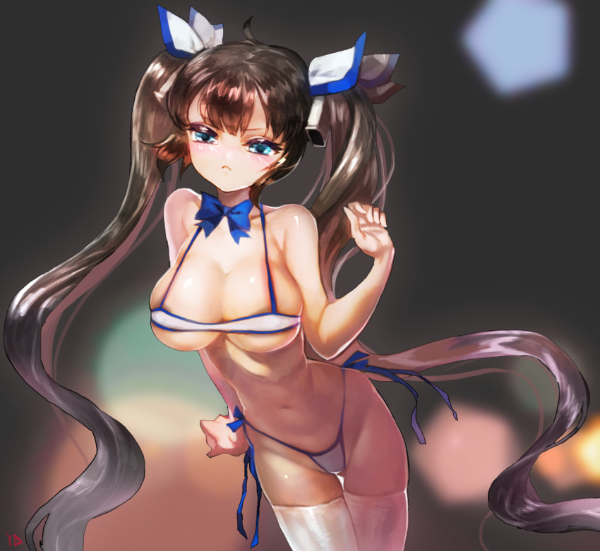 hestia (dungeon ni deai wo motomeru no wa machigatteiru darou ka) drawn by yd_(orange_maru)