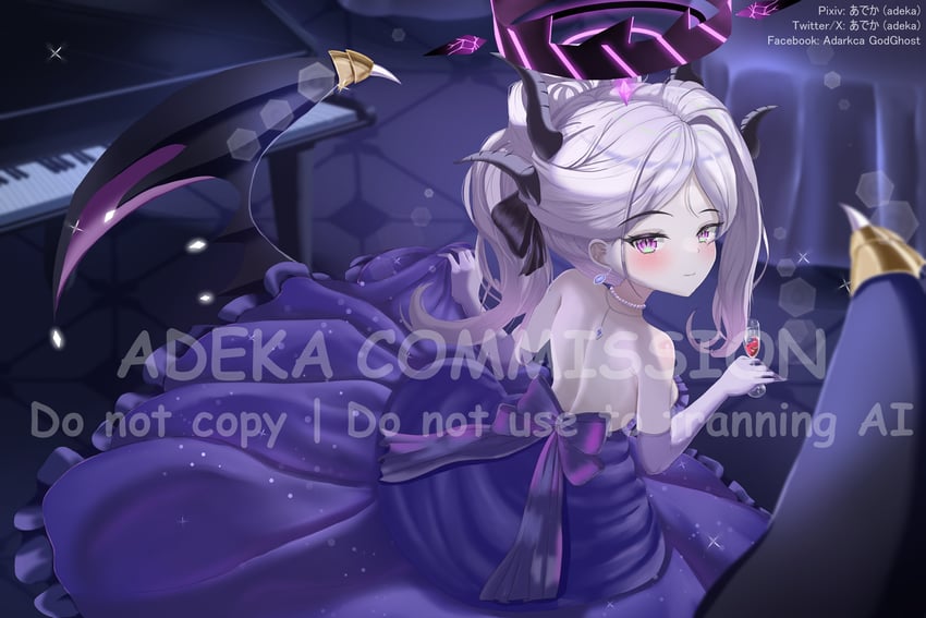 hina (original and 1 more) drawn by adeka