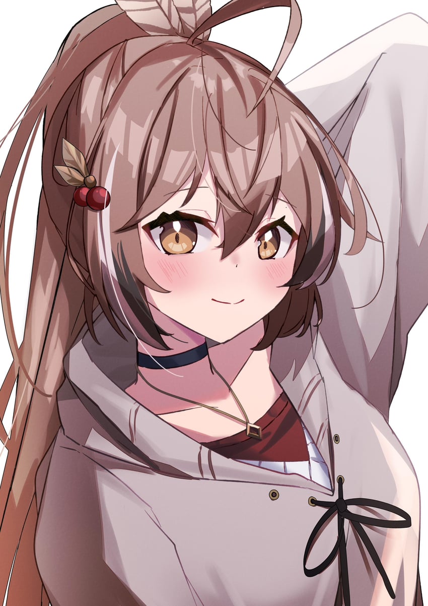 nanashi mumei (hololive and 1 more) drawn by alphaart