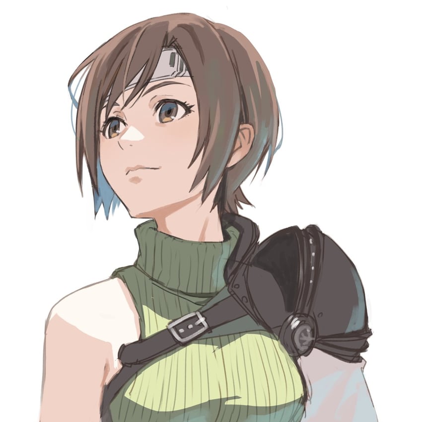 yuffie kisaragi (final fantasy and 3 more) drawn by decoponmagi