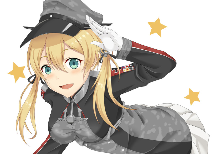 prinz eugen and prinz eugen kai (kantai collection) drawn by esuto