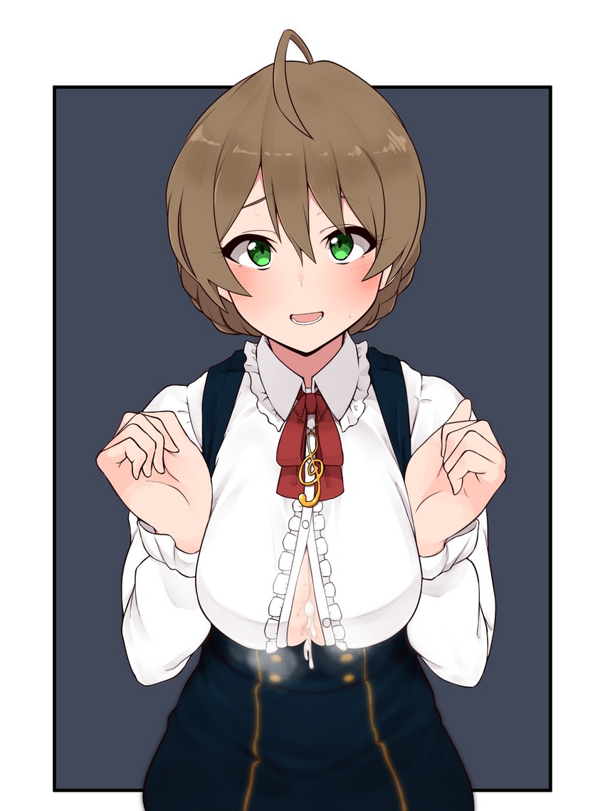 sakuramori kaori (idolmaster and 2 more) drawn by minakamirin
