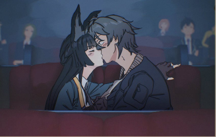 hoshimi miyabi and wise (zenless zone zero) drawn by lennu976