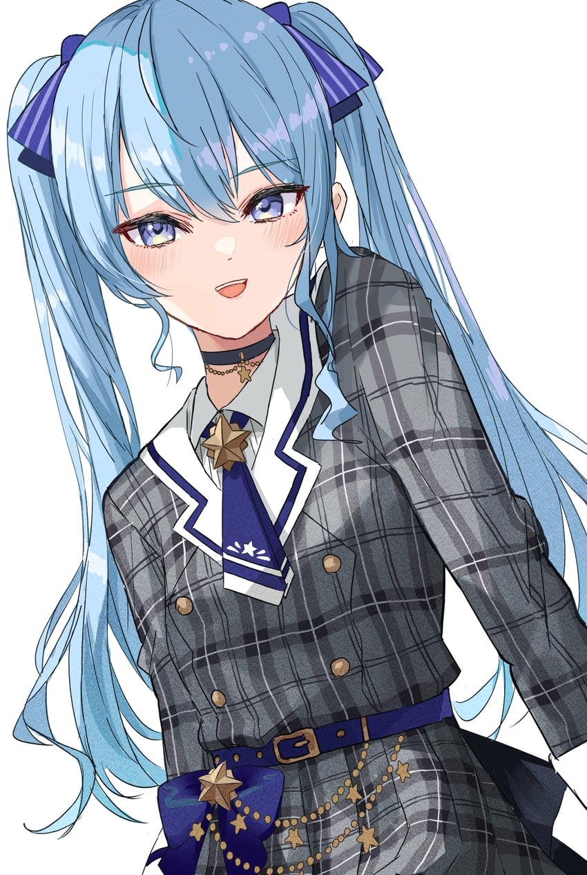 hoshimachi suisei (hololive) drawn by tagosaku_(tatsukiuma0329)