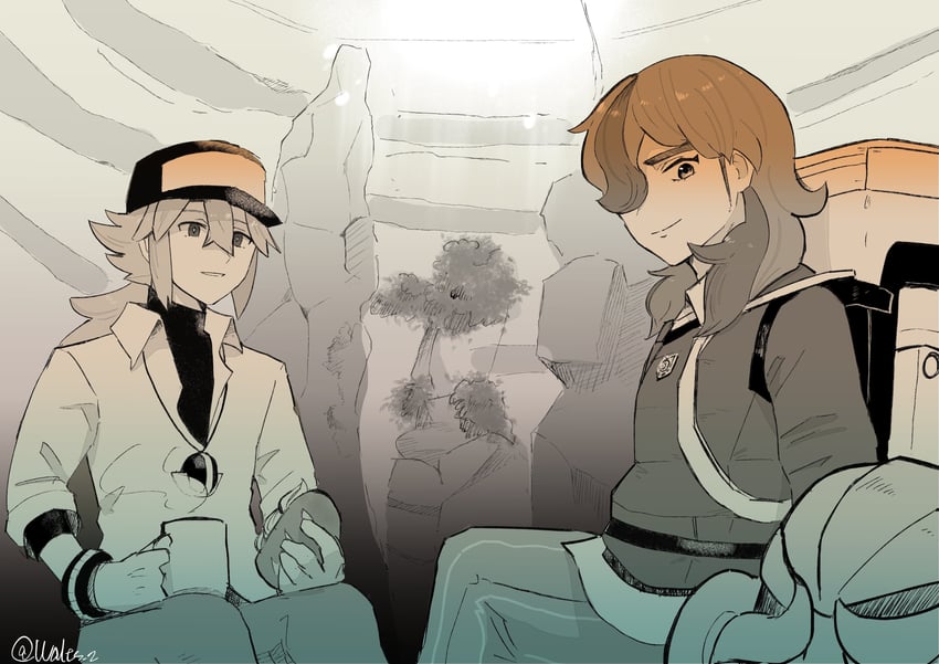 n, arven, and mabosstiff (pokemon and 3 more) drawn by walts_2