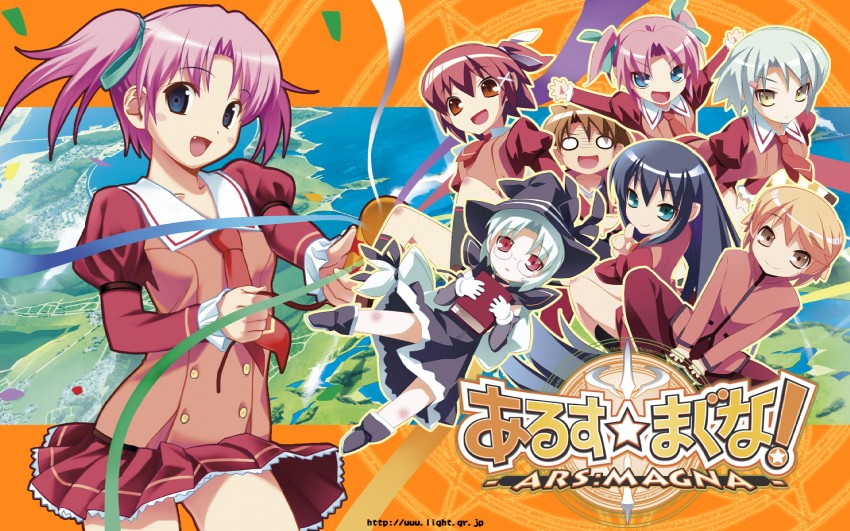 mizusawa noel, ichijou anzu, enjouji alex yukihiro, arai ruka, minezaki sakura, and 1 more (ars magna) drawn by koutaro