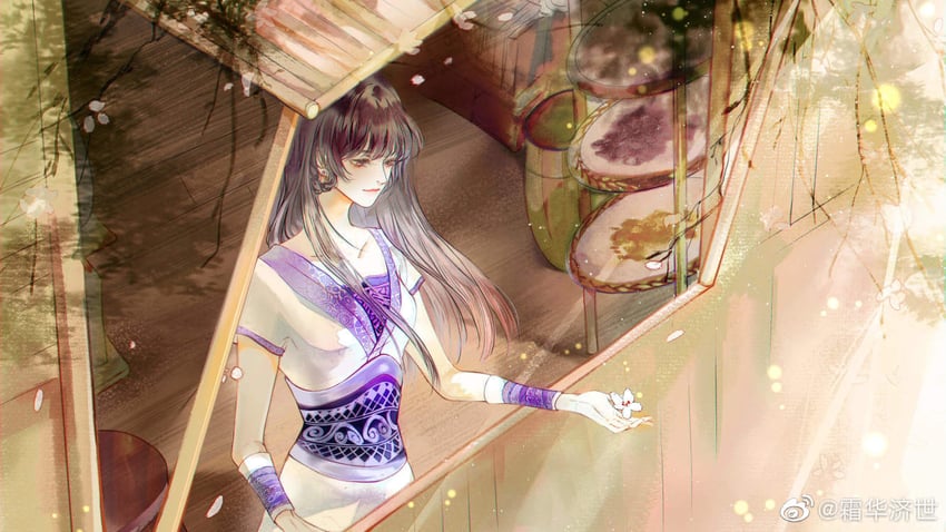 duanmu rong (qinshi mingyue) drawn by shuang_hua_ji_shu