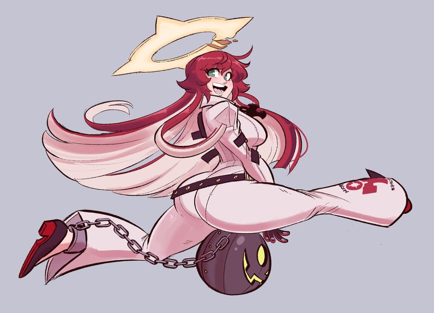 jack-o' valentine (guilty gear and 1 more) drawn by scruffyturtles