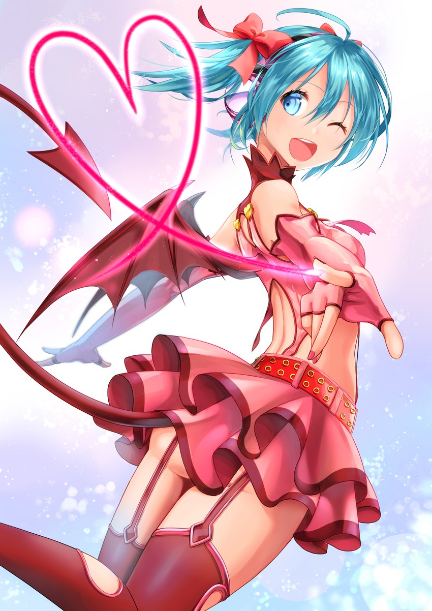 hatsune miku (vocaloid and 1 more) drawn by aira_(exp)