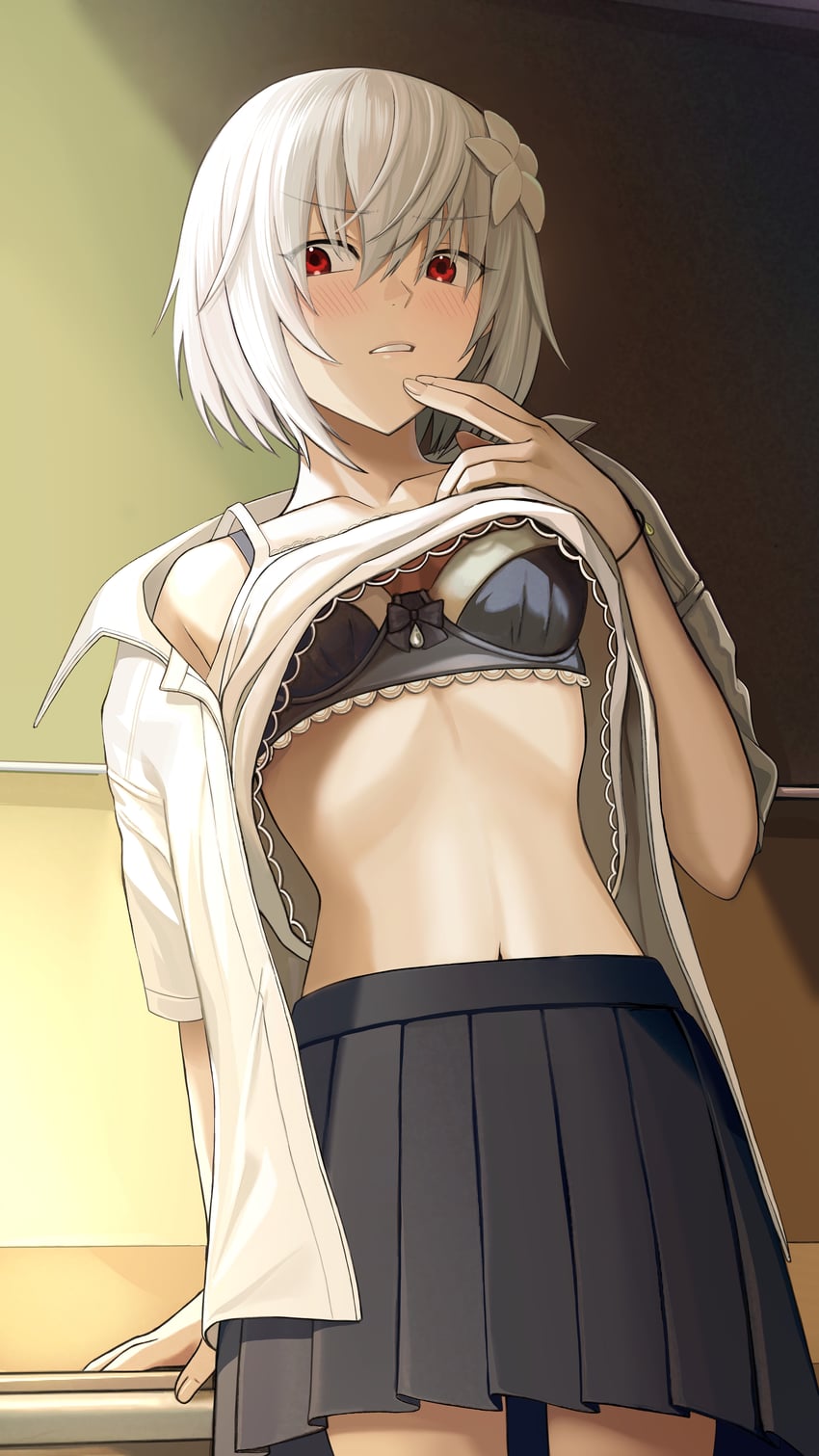 accelerator and suzushina yuriko (toaru majutsu no index) drawn by tjvw5858
