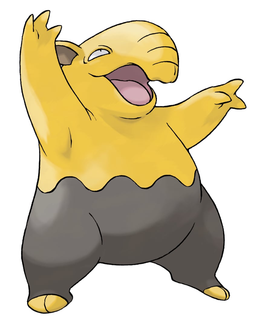 drowzee (pokemon and 1 more) drawn by sugimori_ken