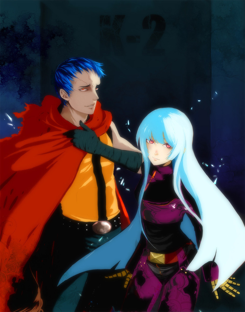 kula diamond and k9999 (the king of fighters) drawn by astronotus