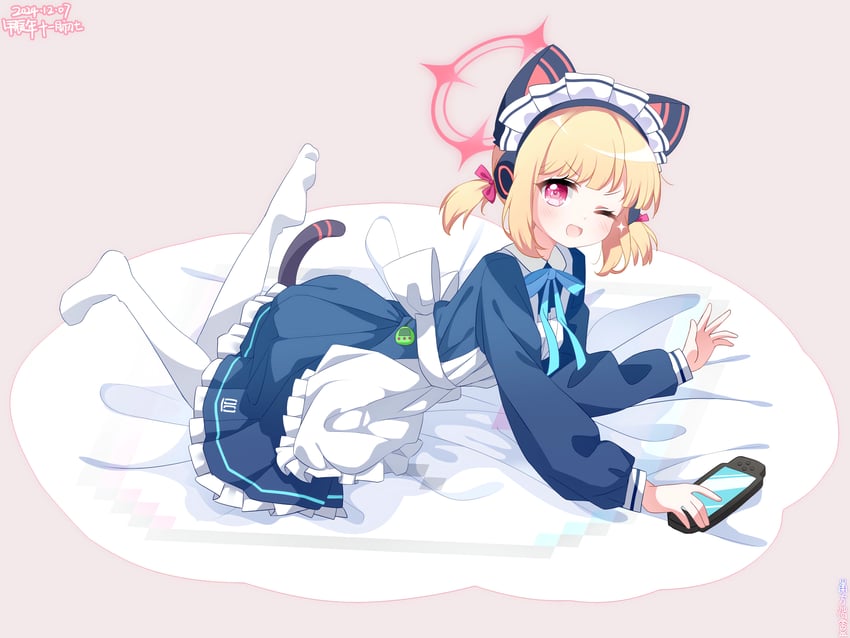 momoi (blue archive and 1 more) drawn by southernsandbox