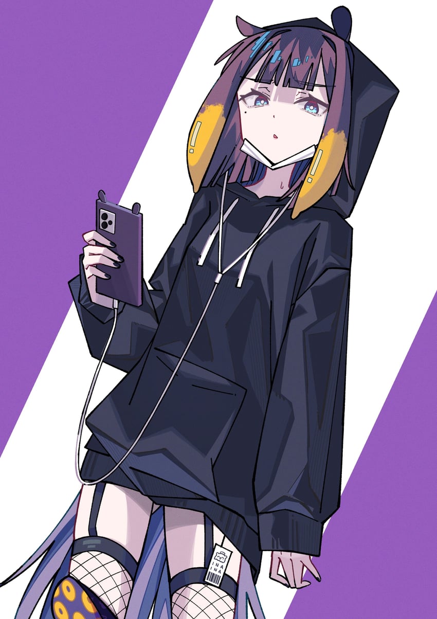 ninomae ina'nis (hololive and 2 more) drawn by umiikuru