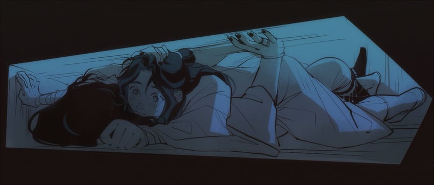 xie lian and hua cheng (tianguan cifu) drawn by quelmdn