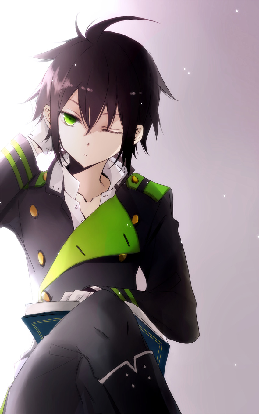hyakuya yuuichirou (owari no seraph) drawn by tsukimori_usako